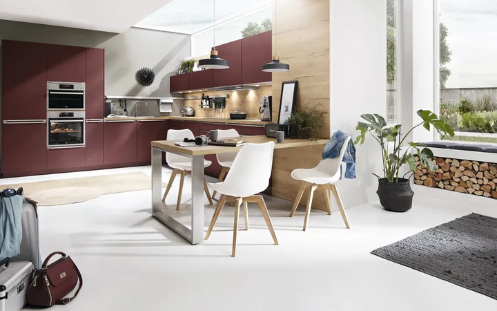 Nobilia North America Easytouch Rust Red Ultra Matt 2