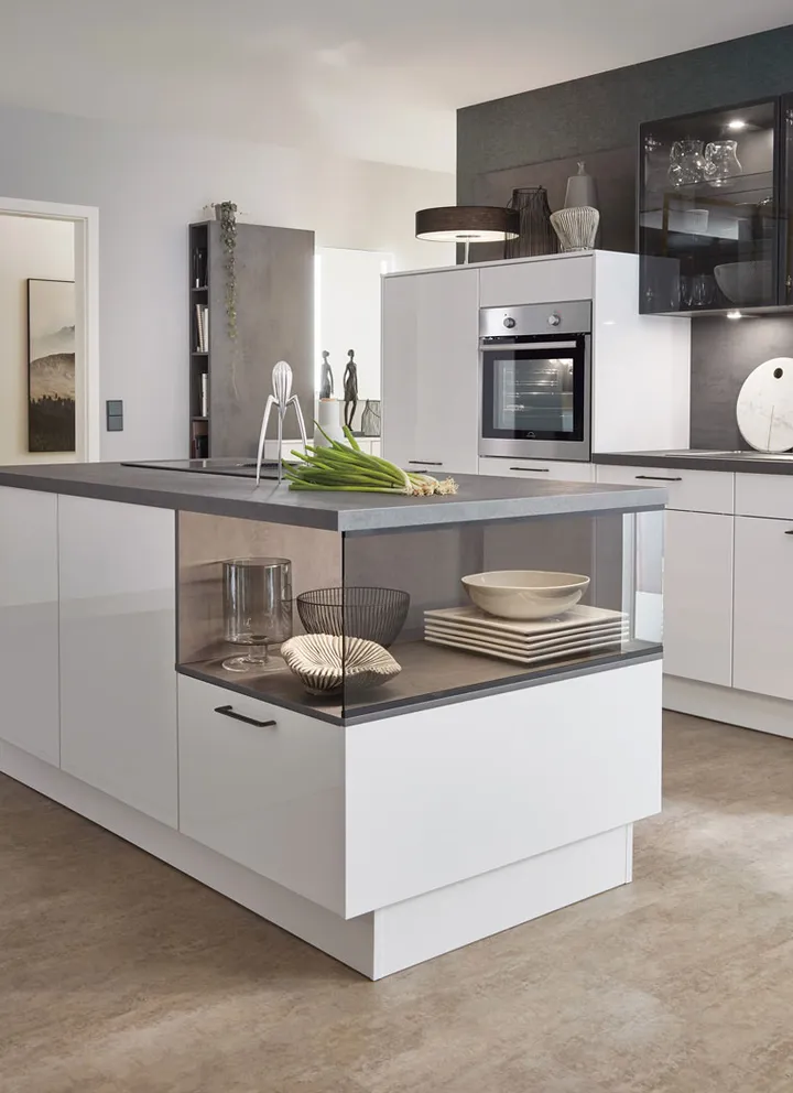 Nobilia North America Flash Alpine White Gloss 3