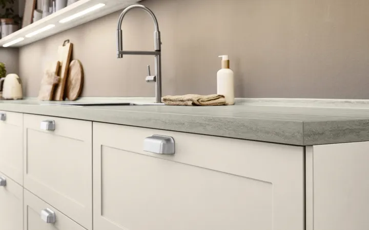 Nobilia North America Nordic Lacquer, honed sand 1