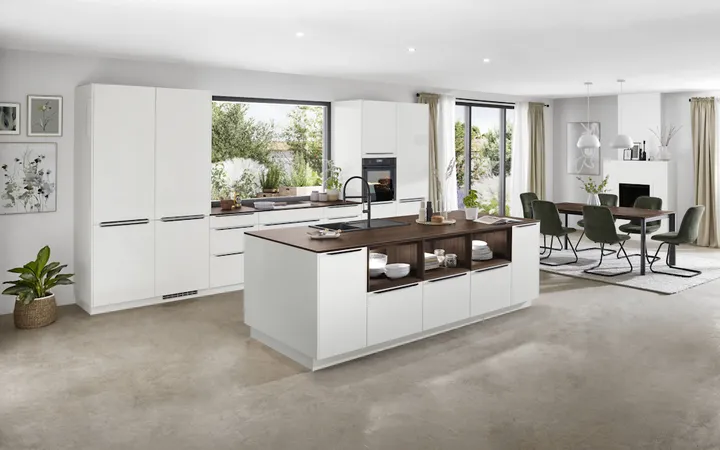 Nobilia North America Novalux, White High Gloss 0