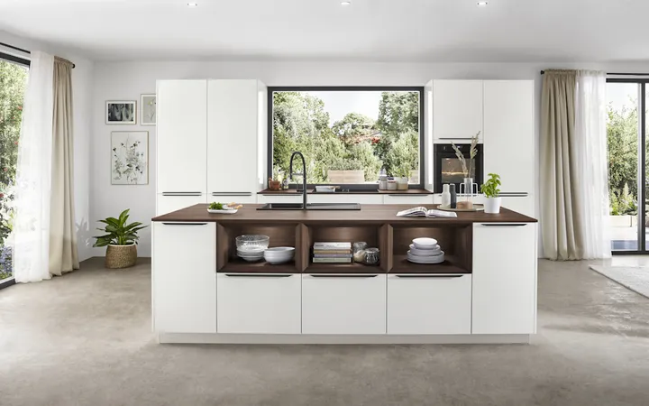 Nobilia North America Novalux, White High Gloss 1