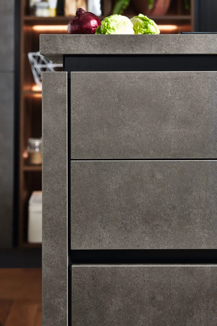 Nobilia North America Riva Concrete Terra Grey Repro 4