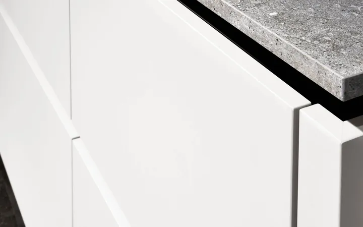 Nobilia North America Senso Premium Honed White 4