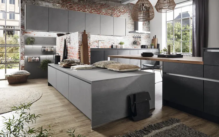 Nobilia North America StoneArt Grey Slate Repro 3