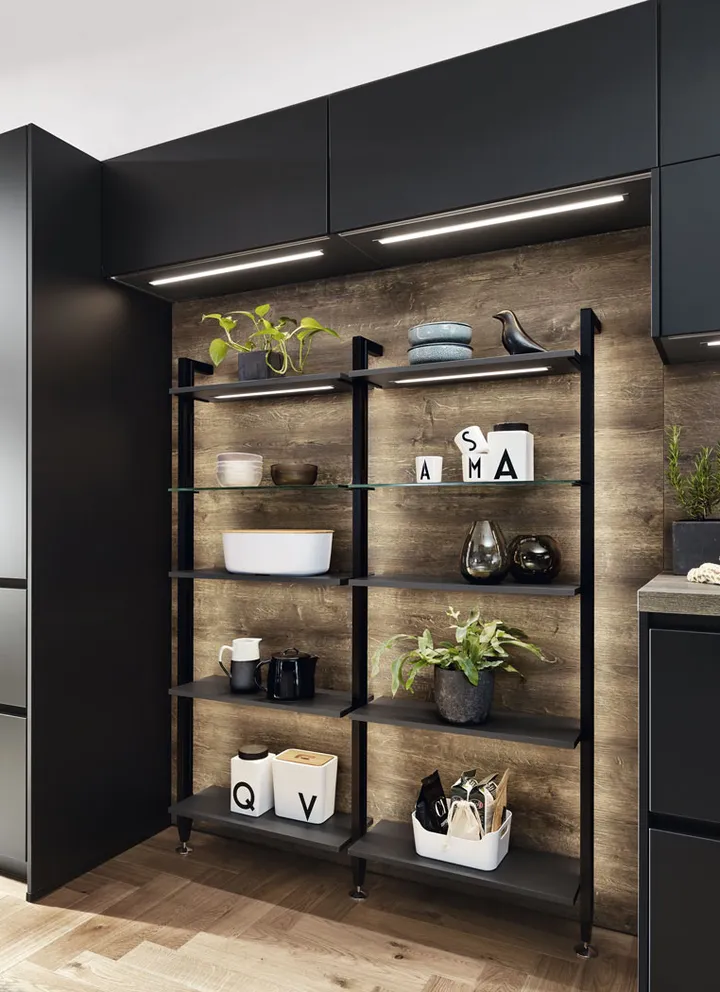 Nobilia North America Touch Lacquered, Black 4