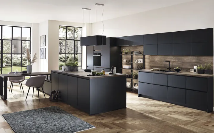 Nobilia North America Touch Lacquered, Black 0