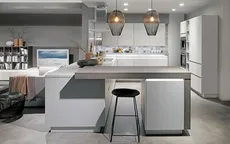 Nobilia North America Touch Lacquered, Stone Grey 0