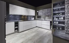 Nobilia North America Inline Lacquer, Honed Alpine White 2