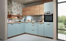 Nobilia North America Touch Lacquered, Aqua 0