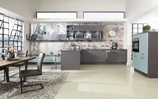 Nobilia North America Touch Lacquered, Slate Grey 0