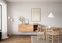 Nobilia North America Lowboard DINSET180-3-BL 6