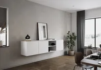 Nobilia North America Lowboard DINSET240-3-BL 1