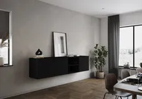 Nobilia North America Lowboard DINSET240-3-BL 5