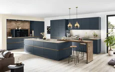 Nobilia North America Easy Touch Fjord Blue Ultra Matt 0