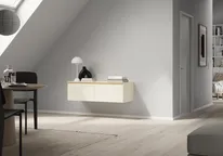 Nobilia North America Lowboard LIVSET120-2-BL 2