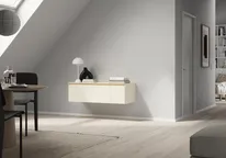 Nobilia North America Lowboard LIVSET120-3-BL 2