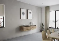 Nobilia North America Lowboard LIVSET160-1-BL 7