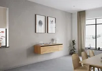 Nobilia North America Lowboard LIVSET160-2-BL 6