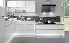 Nobilia North America Touch Lacquered, Alpine White 3