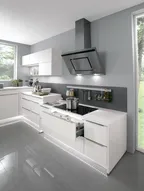 Nobilia North America Touch Lacquered, Alpine White 2