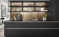 Nobilia North America Senso, Premium Honed Black 1