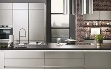 Nobilia North America Inox Lacquer, Brushed Steel 2