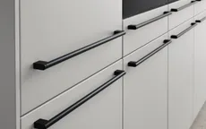 Nobilia North America Softline Lacquered, Honed Satin Grey 3