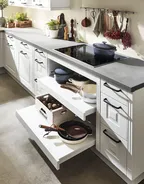 Nobilia North America Sylt Lacquer, Honed Alpine White 1