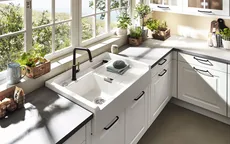 Nobilia North America Sylt Lacquer, Honed Alpine White 2