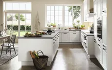 Nobilia North America Sylt Lacquer, Honed Alpine White 4