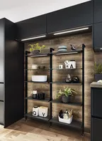 Nobilia North America Touch Lacquered, Black 4
